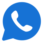 Logo of Whatsapp Messenger Tips bleu android Application 